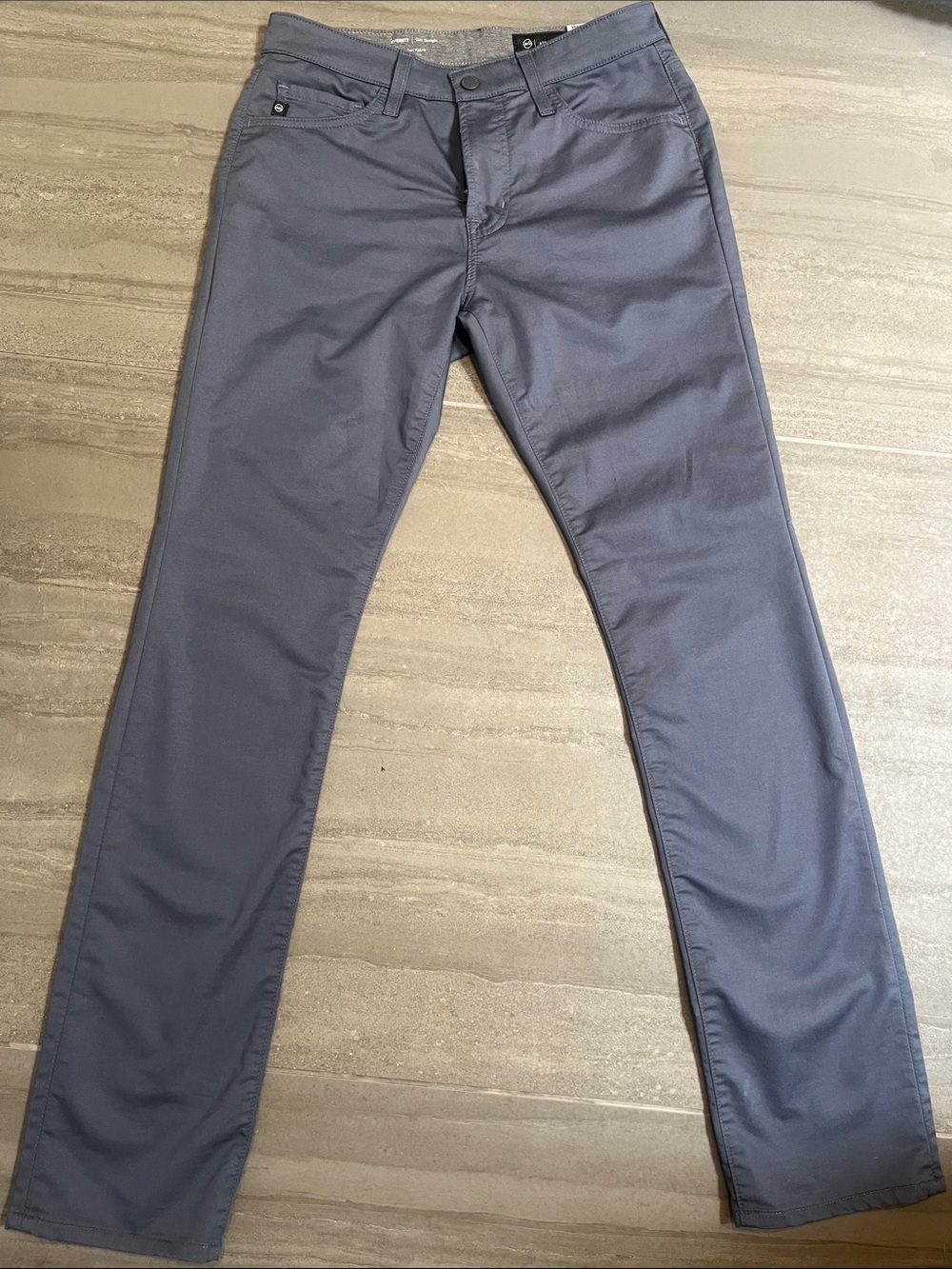 🖤 Ag Adriano Goldschmied Men's Slim Straight Jeans - Slate Blue | Size 30X34 |